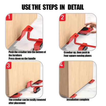 Heavy Furniture Lifter and Furniture Shifting Tool